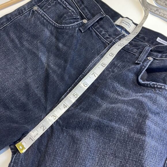 Citizens of Humanity Libby Jeans Distressed in Washed Black Size 27 - Picture 9 of 10